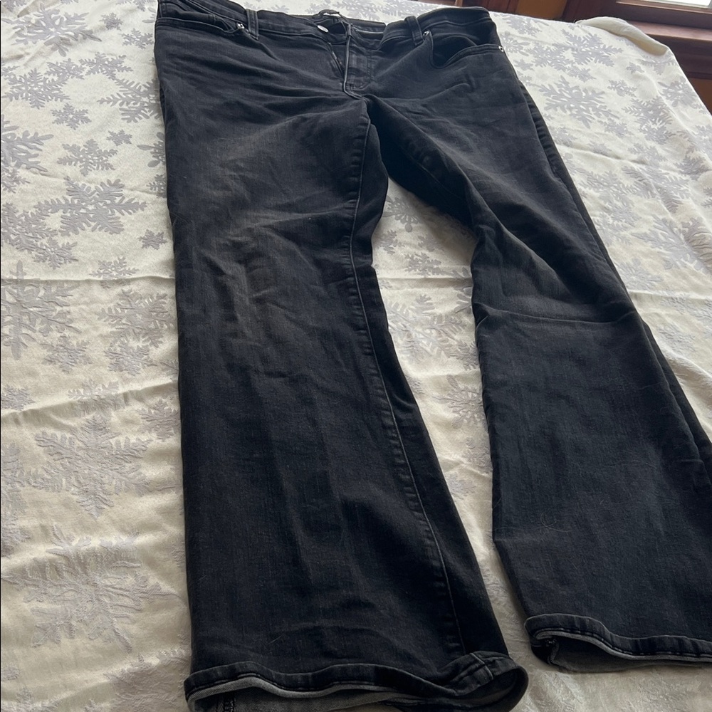 Banana Republic Women's Black boot cut jeans